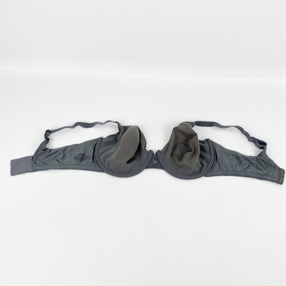 Women's DKNY Underwire Bra size 38D Storm Gray Silky Fabric - Picture 5 of 6